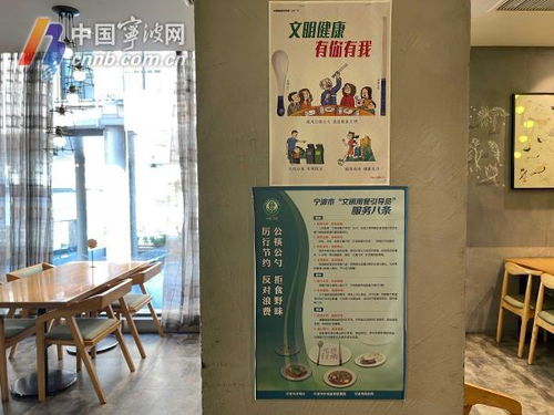 宁波力争年底前限上餐饮企业及主要商圈公筷公勺覆盖率超95